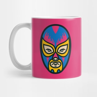 Luchador Cartoon Head Mug